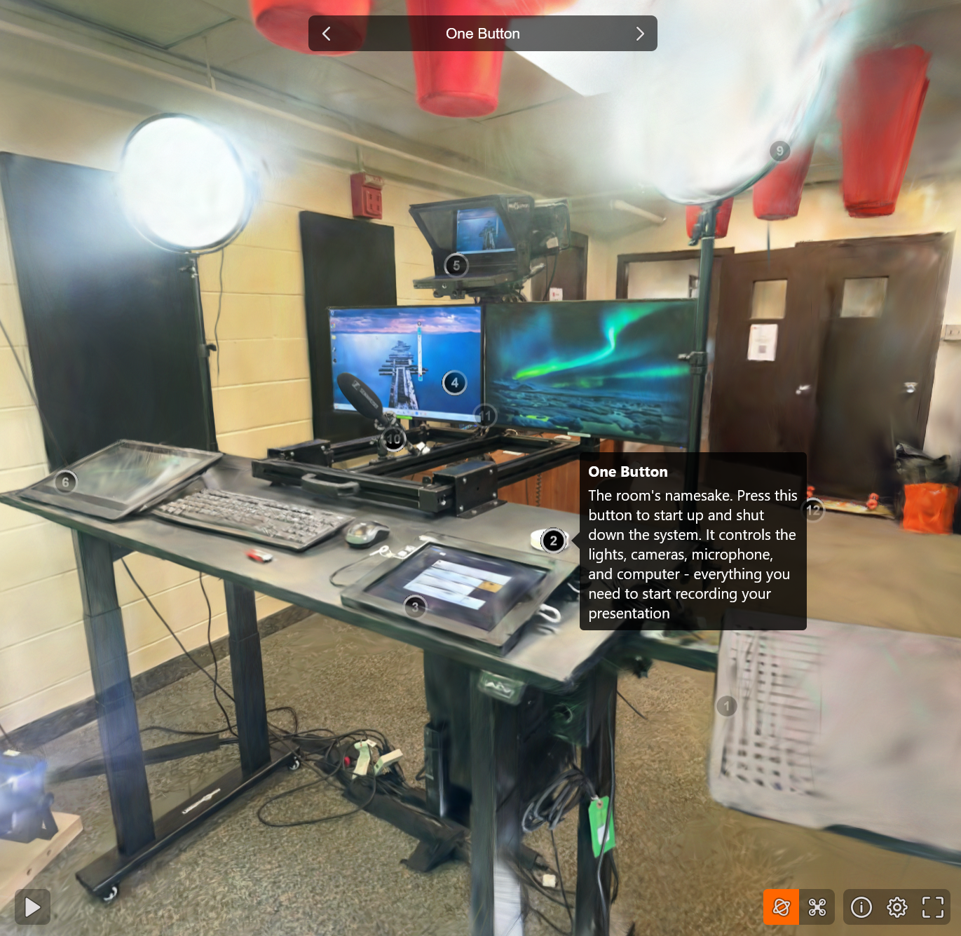 image of the One Button Studio in Rutgers Camden
